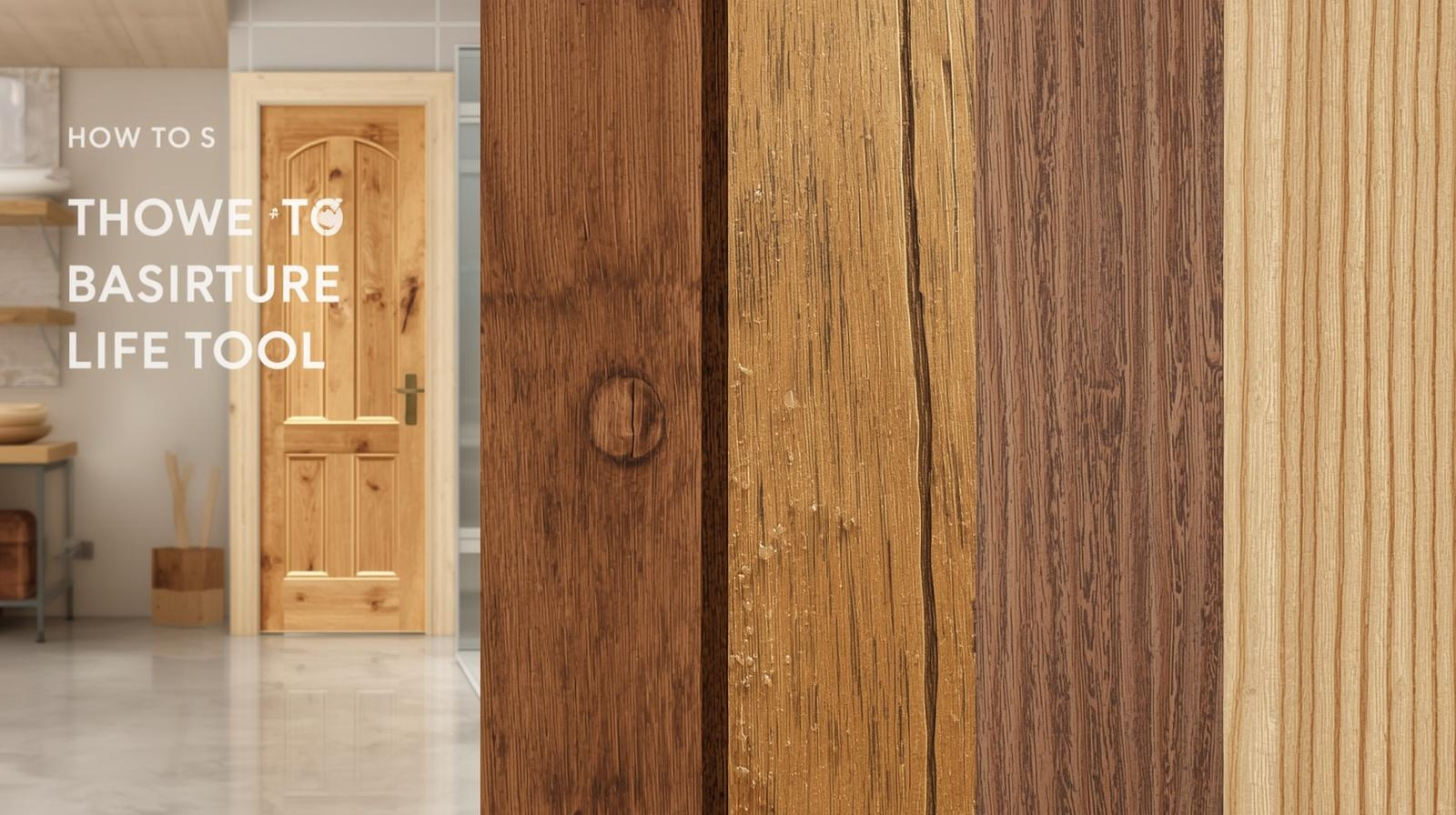Tutorial Memilih Kayu untuk Pintu Kamar Mandi yang Tahan Lembap